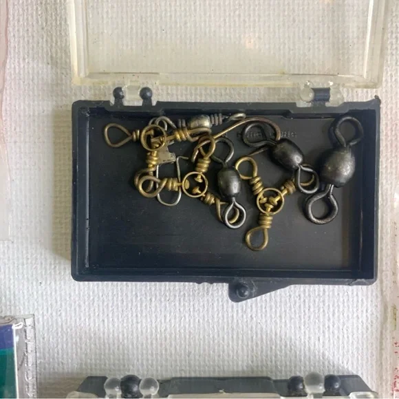 Fishing Swivels Snap Swivels Sleeve Barrel Billfisher Cabelas Sea Striker Lot - Picture 4 of 9